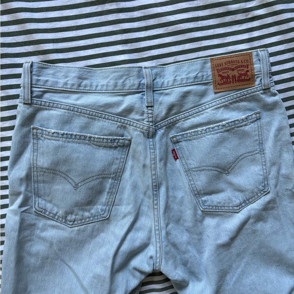Levi's low-pro straight jeans